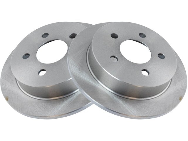 Rear Brake Rotor Set 2 Piece - 1999-2004 Oldsmobile Alero - TRQ 4380-07594641