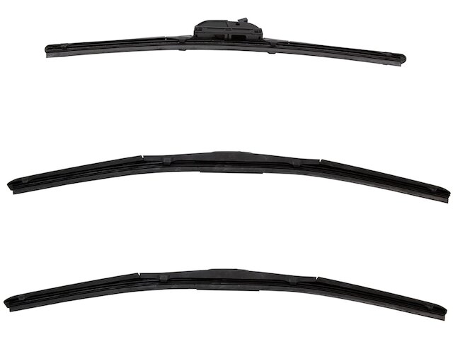 Wiper Blade Set 3 Piece - 1995, 1997, 1999-2003 Volkswagen EuroVan - DIY Solutions 7399-07596811