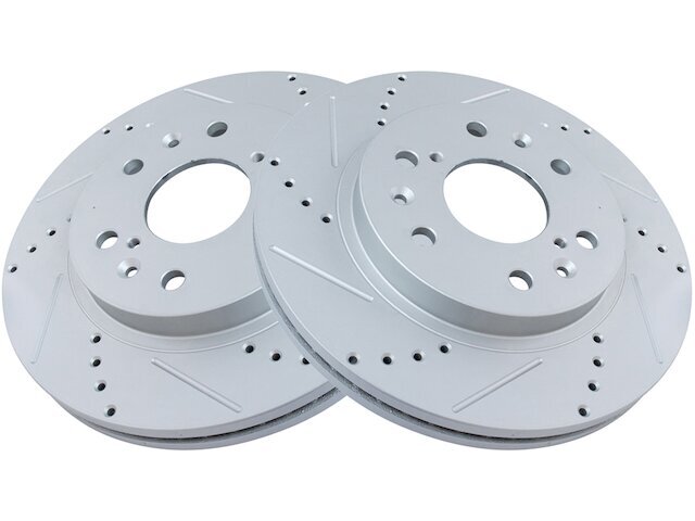 Front Brake Rotor Set 2 Piece - 2007-2013 Cadillac Escalade EXT - TRQ 127840-07600619