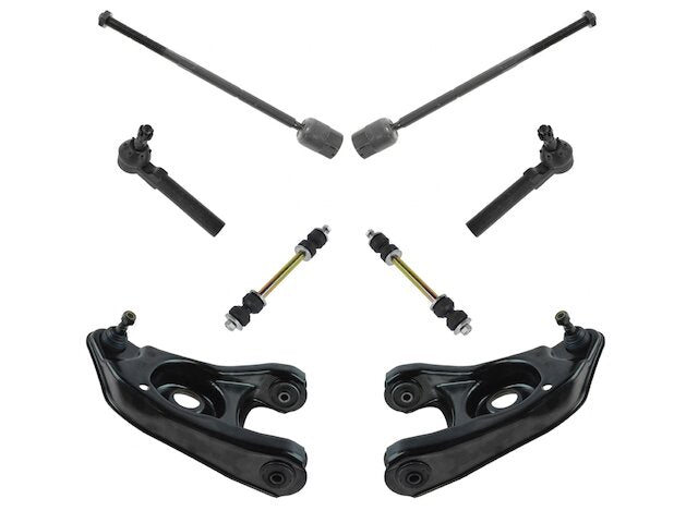 Front Control Arm Sway Bar Link Tie Rod Kit - 8 Piece - 1994-2004 Ford Mustang - TRQ 5459-07601283