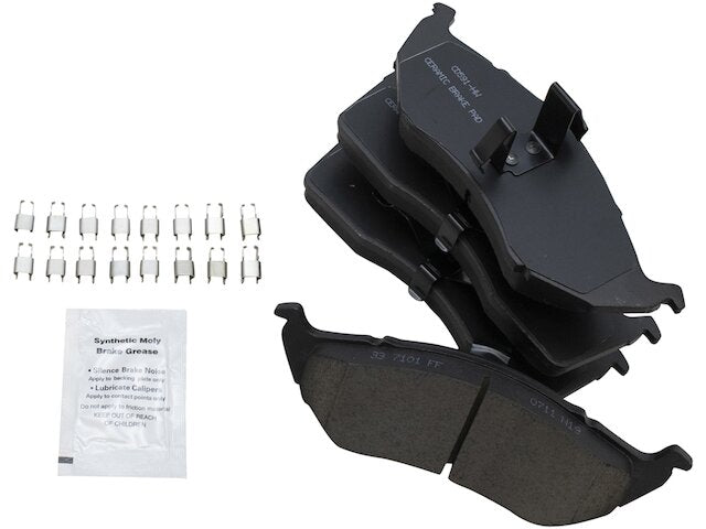 Front Brake Pad Set - 1996-2000 Dodge Caravan - TRQ 1697-07603125