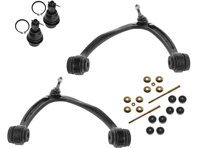 Front Control Arm Ball Joint Sway Bar Link Kit 6 Piece - 2007-2014 GMC Yukon XL 1500 - TRQ 18980-07603424