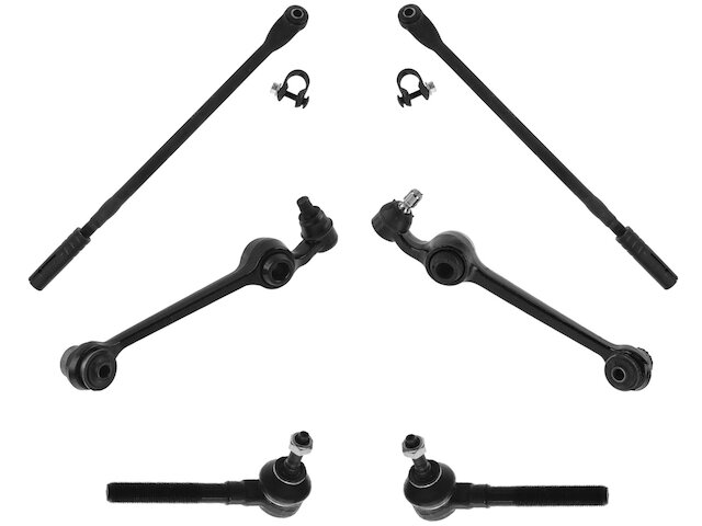 Front Control Arm and Tie Rod End Kit 6 Piece - 1998-2004 Dodge Intrepid - TRQ 1905-07603700