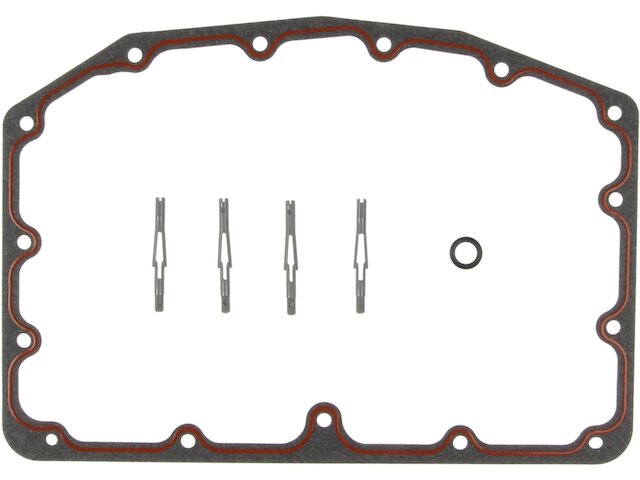 Lower Oil Pan Gasket Set - 2011-2022 Ford F550 Super Duty 6.7L V8 - Mahle 96697-07603999