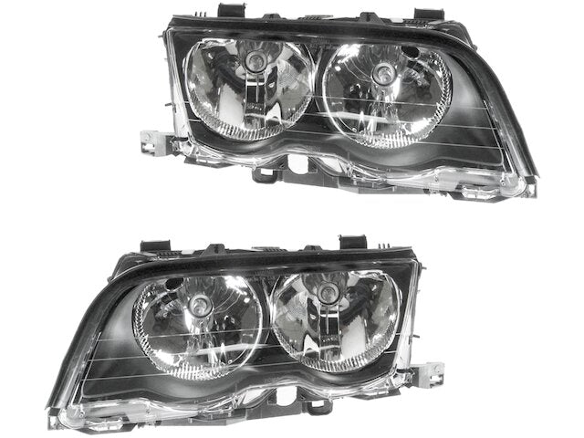 Headlight Assembly Set 2 Piece - 2001 BMW 325i - DIY Solutions 984-07610715