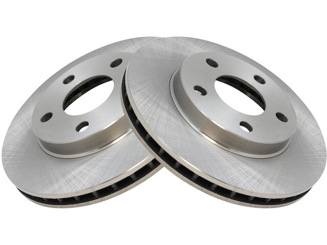 Front Brake Rotor Set 2 Piece - 1999-2004 Oldsmobile Alero - TRQ 4380-07612176