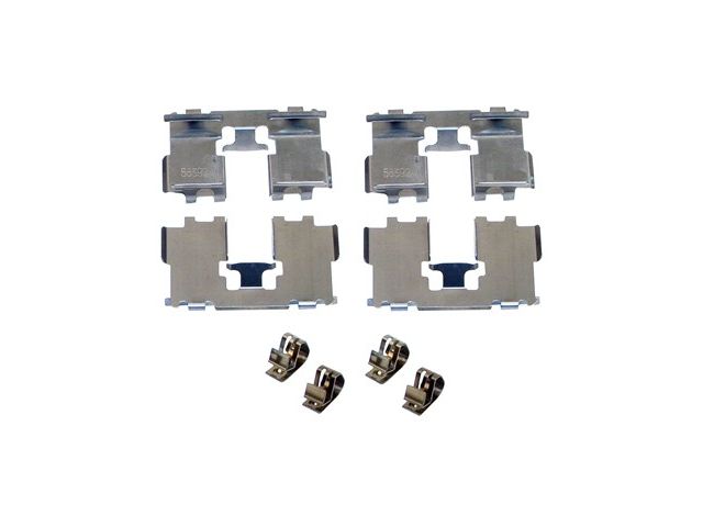 Rear Brake Hardware Kit - 2006-2014 Toyota RAV4 EV - Beck Arnley 18953-07612425