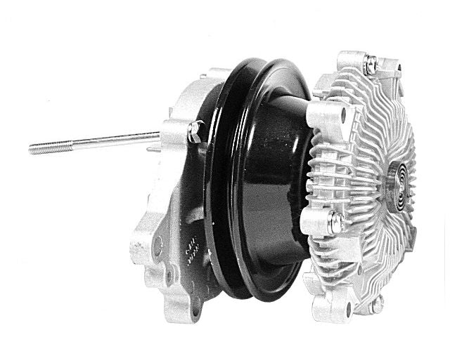 Engine Water Pump with Fan Clutch - 1980-1986 Nissan 720 - GMB 8236-07618889