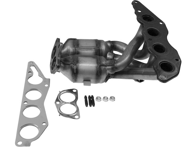 Exhaust Manifold with Integrated Catalytic Converter - 2006-2012 Mitsubishi Eclipse 2.4L 4-Cylinder - DIY Solutions 18615-07624392