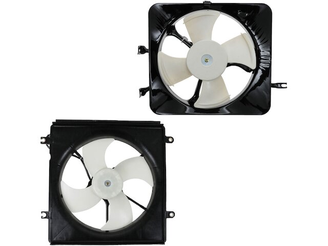 Radiator Fan and Condenser Fan Kit 2 Piece Set - 1997-1998 Honda CRV - DIY Solutions 6021-07626513