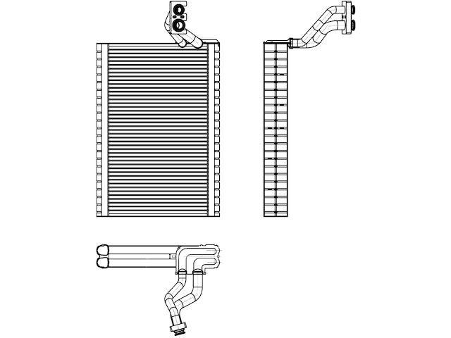 A/C Evaporator - 2010-2014 Subaru Outback Wagon - TYC 96048-07628163