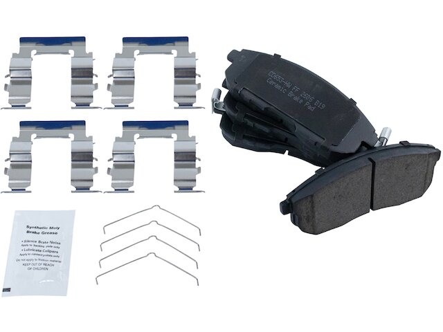 Front Brake Pad Set - 2000-2006 Nissan Sentra SE-R - TRQ 6820-07634385