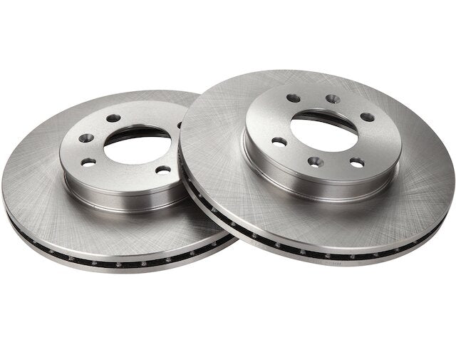 Front Brake Rotor Set 2 Piece - 2006-2011 Hyundai Accent - TRQ 18950-07635085