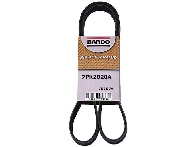 Air Conditioning, Alternator and Power Steering Accessory Drive Belt - 2008-2013 Infiniti G37 3.7L V6 - Bando 28853-07635129