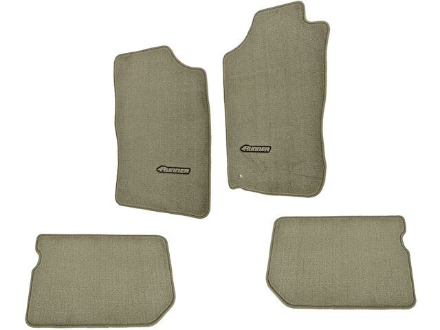 Front and Rear Floor Mat Set 4 Piece - 1996-2002 Toyota 4Runner - DIY Solutions 7919-07636718