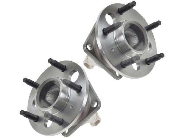 Rear Wheel Hub and Bearing Kit - 2 Piece - 2004-2008 Pontiac Grand Prix with ABS Brakes - TRQ 18007-07637623