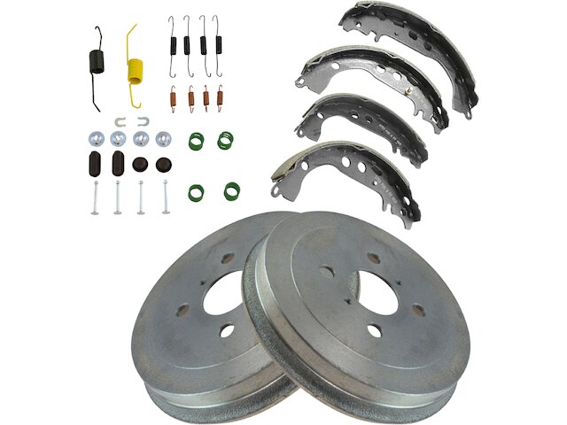 Rear Drum Brake Shoe Kit - 2004-2006 Scion xA - DIY Solutions 18017-07640218