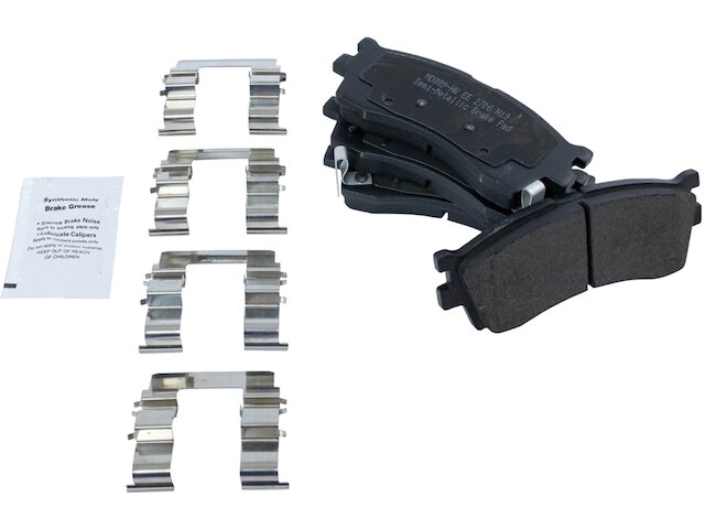 Front Brake Pad Set - 2001-2004 Kia Spectra 1.8L 4-Cylinder - TRQ 671-07642514