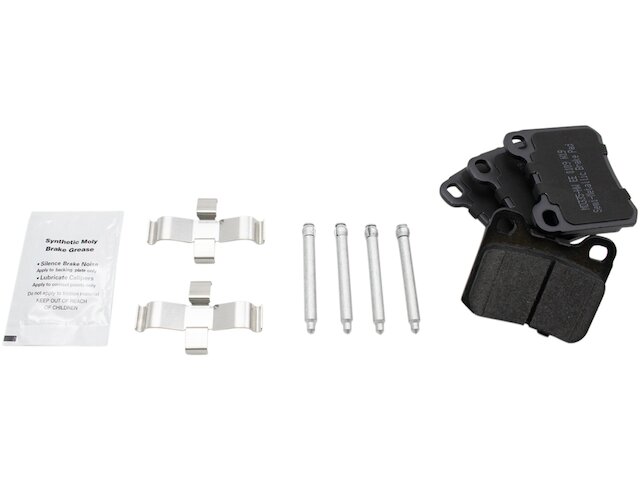 Rear Brake Pad Set - 1987, 1990-1993 Mercedes 300D - TRQ 6189-07657085