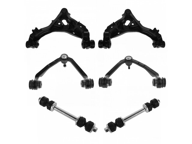 Front Control Arm Ball Joint Sway Bar Link Kit 6 Piece - 1997-2002 Ford Expedition 4WD - TRQ 5246-07663514