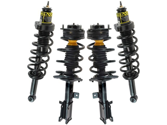 Strut and Coil Spring Assembly Set 4 Piece Set - 2007-2010 Chrysler Sebring Sedan - TRQ 23997-07668280