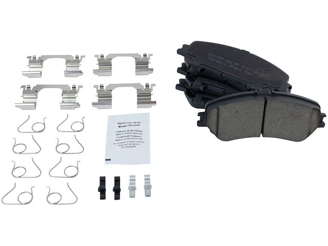 Front Brake Pad Set - 2017-2021 Nissan Rogue Sport - TRQ 143122-07668561