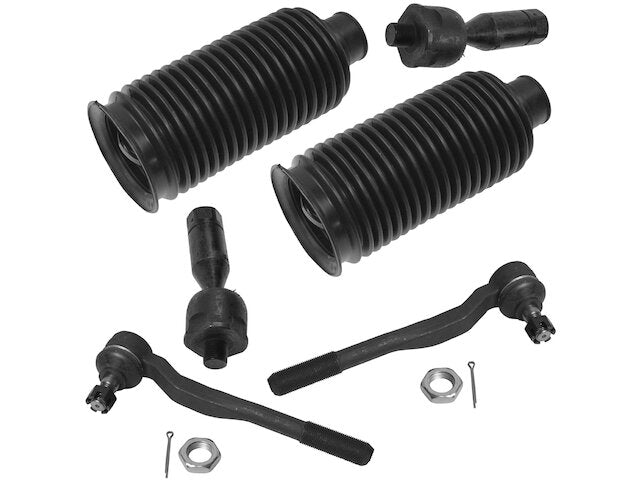 Tie Rod End and Steering Bellows Kit - 6 Piece - 1996-2002 Toyota 4Runner - TRQ 7919-07668955