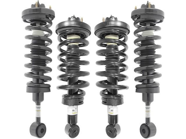 Front and Rear Air Spring to Coil Spring Conversion Kit - 2003-2006 Lincoln Navigator - Unity 5660-07672532