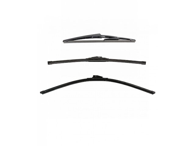 Wiper Blade Set 3 Piece - 2006-2007 Mercedes R500 - DIY Solutions 18700-07673781