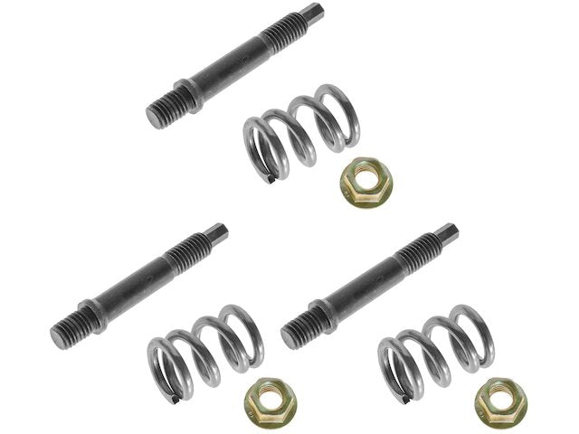 Exhaust Manifold Hardware Kit 3 Piece - 1988-1995 Chevrolet S10 - DIY Solutions 3674-07674072