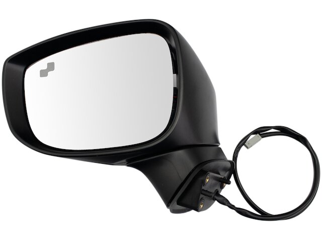 Left Driver Side Power Mirror - Paint to Match - Manual Fold - with Heated Glass, Turn Signal, and Blind Spot Detection - 2017-2023 Mazda CX-5 - TRQ 142933-07682262