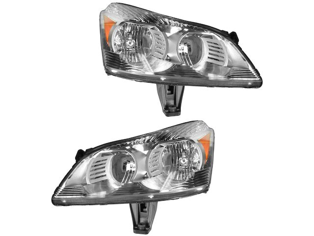 Headlight Assembly Set of 2 - 2009-2012 Chevrolet Traverse (Excluding LTZ Models) - DIY Solutions 30003-07687002