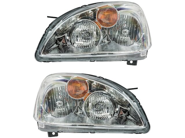 Headlight Assembly Set - 2 Piece - 2002-2004 Nissan Altima - DIY Solutions 6677-07687159