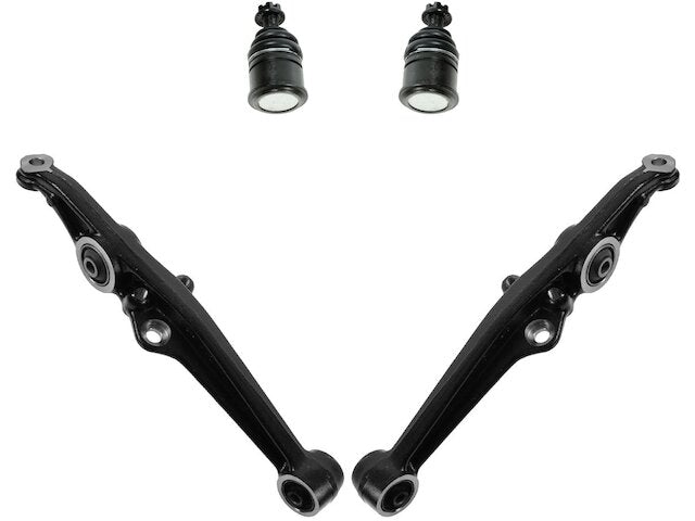 Front Lower Control Arm and Ball Joint Kit 4 Piece - 1988-1991 Honda Civic - TRQ 6000-07687534