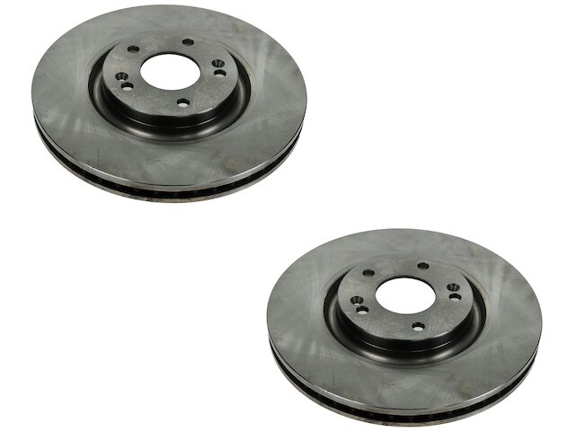 Front Brake Rotor Set 2 Piece - 2017-2020 Kia Sportage - DIY Solutions 140379-07690685