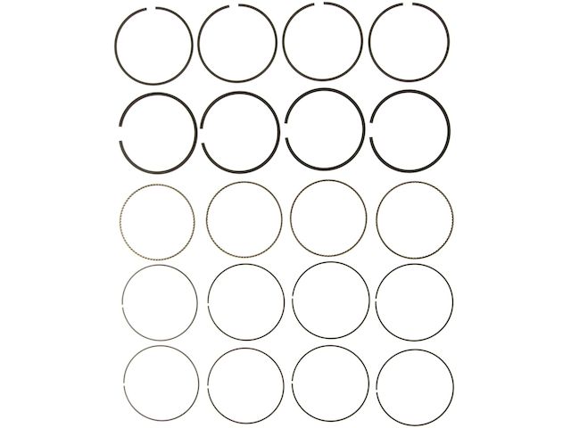 Piston Ring Set - 2004-2009 Chrysler PT Cruiser 2.4L 4-Cylinder - VR Gaskets 17851-07691993