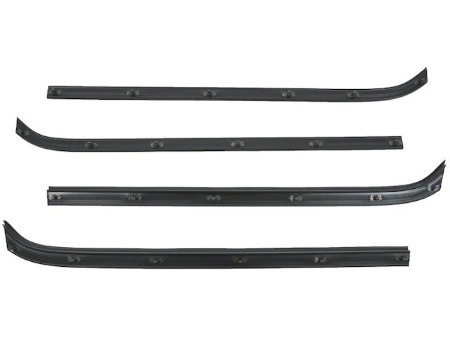 Door Window Belt Weatherstrip 4 Piece Set - 1973-1979 Ford F350 - DIY Solutions 138323-07695450