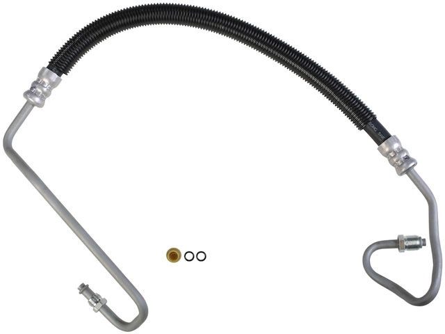 Hydroboost To Gear Power Steering Pressure Line Hose Assembly - 2001-2006 Chevrolet Silverado 3500 - Sunsong 3707-07699318