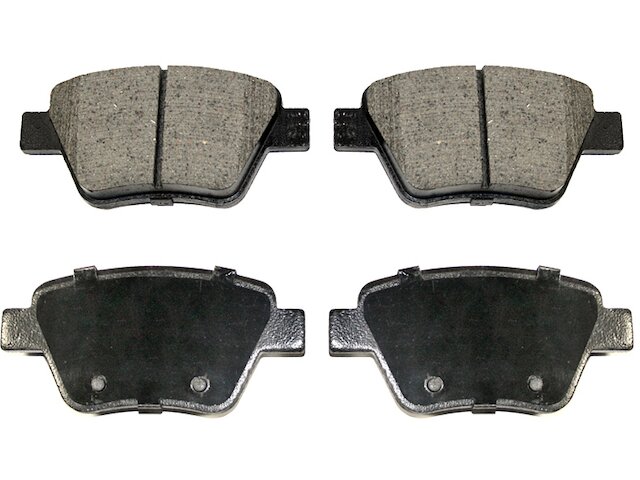 Rear Brake Pad Set - 2010-2018 Volkswagen Jetta Wagon - DuraGo 96082-07700914