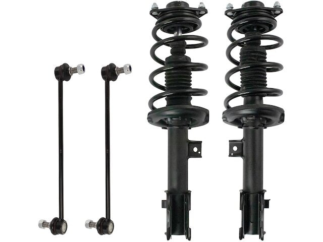 Front Strut Coil Spring Sway Bar Link Kit 4 Piece - 2015-2018 Hyundai Santa Fe Sport - TRQ 146721-07702074