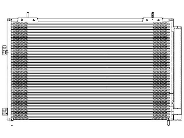 A/C Condenser - 2013-2018 Toyota RAV4 Sport Utility 2.5L 4-Cylinder - TYC 124271-07703916
