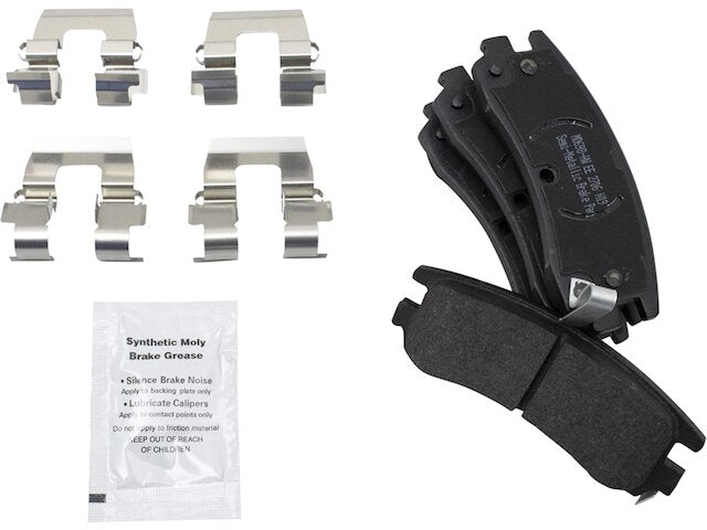 Rear Brake Pad Set - 2000-2007 Chevrolet Monte Carlo - TRQ 3555-07707452