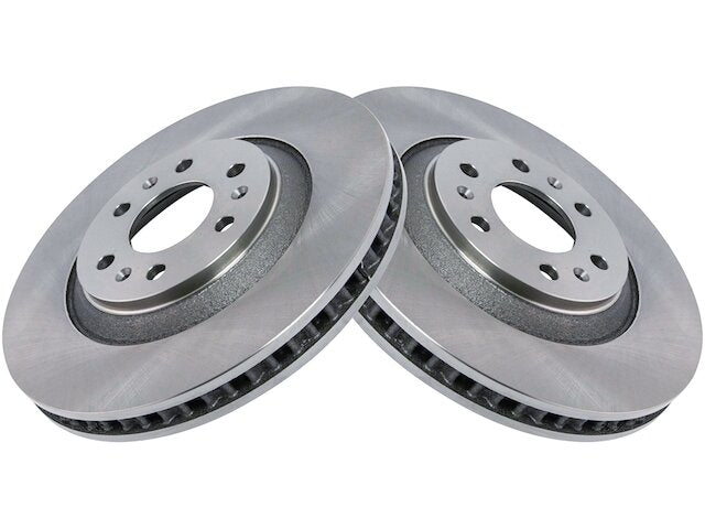 Front Brake Rotor Set 2 Piece - 2004-2009 Cadillac SRX - TRQ 17820-07707604