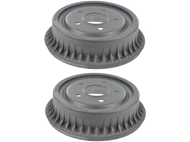 Rear Brake Drum Set 2 Piece - 1992-2003 Chevrolet S10 - DIY Solutions 3677-07707904