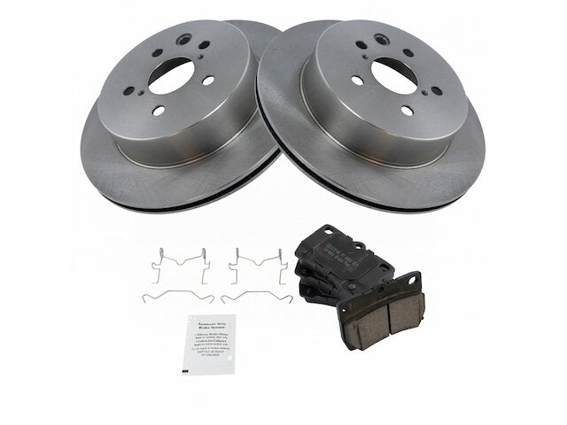 Rear Brake Pad and Rotor Kit - 2006 Lexus GS300 - TRQ 18577-07710627