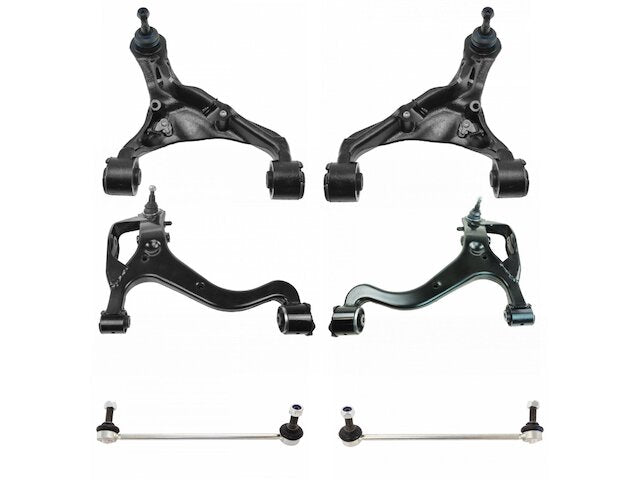 Front Control Arm Ball Joint Sway Bar Link Kit 6 Piece - 2010-2013 Land Rover Range Rover Sport - TRQ 96001-07713106