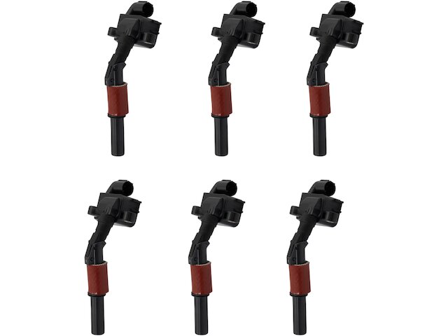 Ignition Coil Set 6 Piece - 2012-2015 Mercedes ML350 3.5L V6 - TRQ 118865-07714389