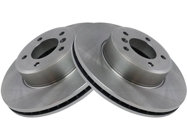 Front Brake Rotor Set 2 Piece - 2009-2010 BMW 535i xDrive - TRQ 30300-07719042