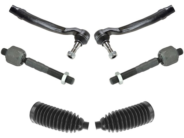 Tie Rod End and Steering Bellows Kit 6 Piece - 1998-2003 Mercedes ML320 - DIY Solutions 6413-07721468