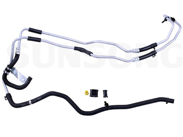 Power Steering Return Line Hose Assembly - Gear to Cooler - 2007-2017 Jeep Compass - Sunsong 19026-07723343